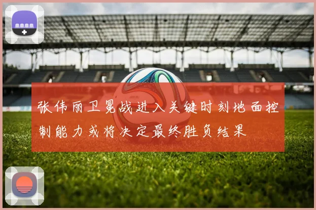 张伟丽卫冕战进入关键时刻地面控制能力或将决定最终胜负结果