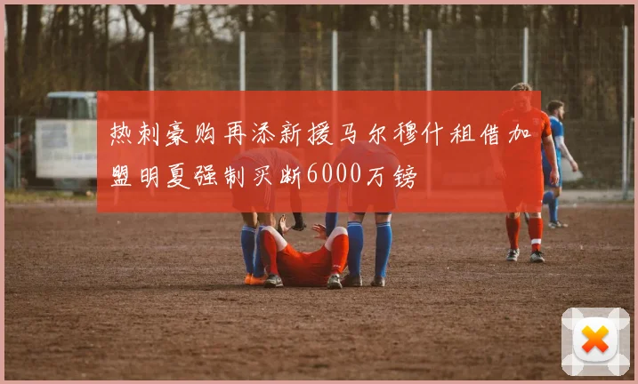 热刺豪购再添新援马尔穆什租借加盟明夏强制买断6000万镑